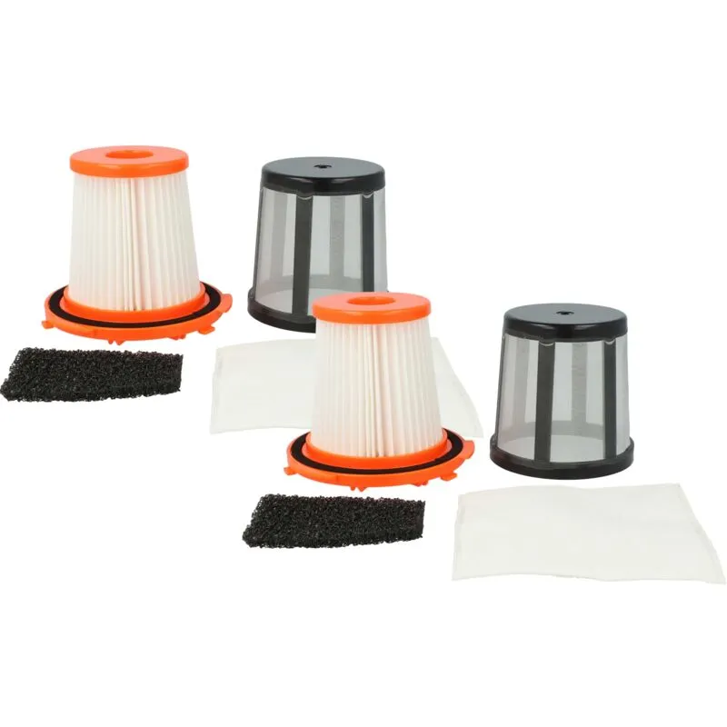 6x filtro compatibile con Zanussi ZAN7365, ZAN7370 aspirapolvere - Filtro hepa - Vhbw