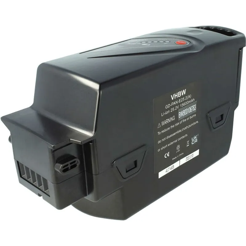 Vhbw - Batteria Li-Ion 15.6Ah (26V) compatibile con e-bike bici elettrica sostituisce Panasonic NKY281B2, NKY304B2