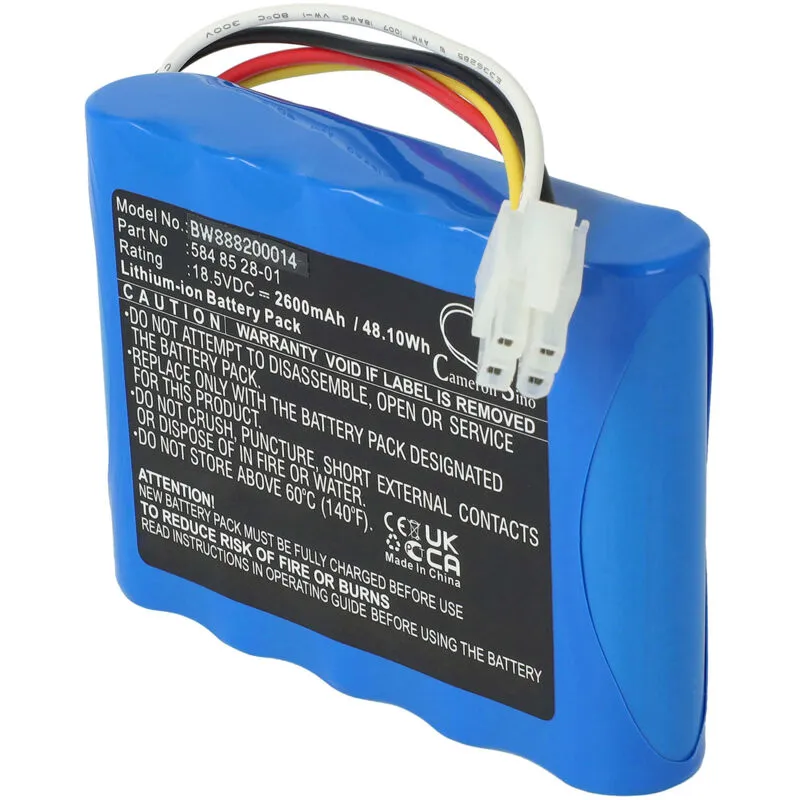 Batteria Li-Ion da 2600mAh (18.5V) compatibile con Robot tagliaerba Husqvarna Automower 315X - Vhbw