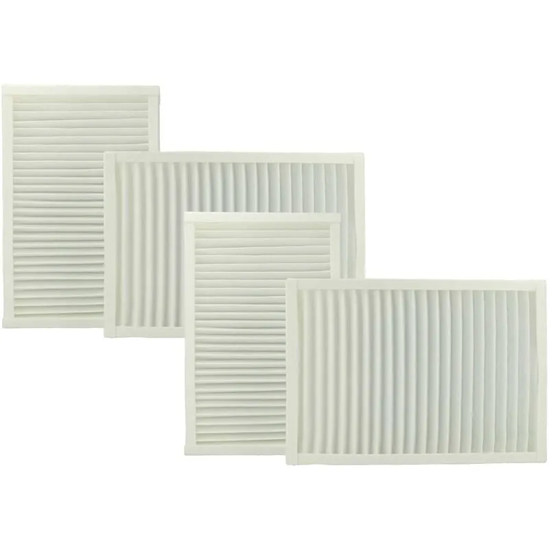 vhbw set di filtri (4 pezzi) sostituisce Viessmann ZK01767 per unità di ventilazione - filtro aria di scarico (G4), filtro aria di mandata (F7)