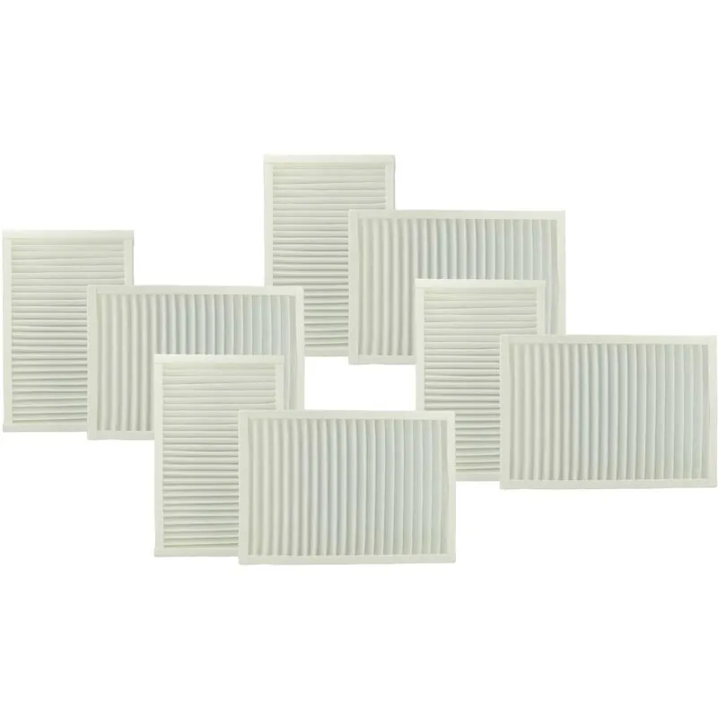 Vhbw - set di filtri (8 pezzi) sostituisce Viessmann ZK01767 per unità di ventilazione - filtro aria di scarico (G4), filtro aria di mandata (F7)