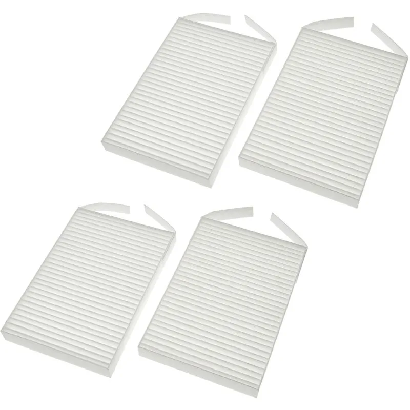 Set di filtri compatibile con Wernig ComfoSpot 50 sistema di ventilazione - Filtri G4 / F7 (4 pzz.), 18 x 12 x 4 cm, bianco - Vhbw