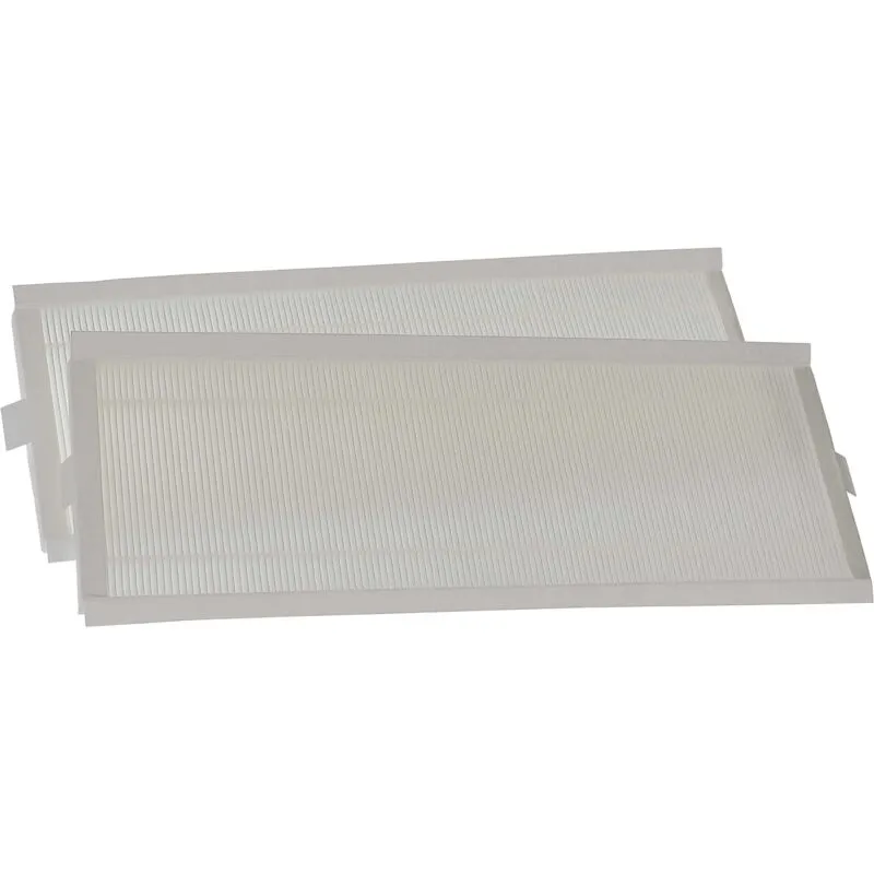 Vhbw - set di filtri compatibile con AERISnext 600, 350, 450 sistema di ventilazione - Filtri G4 / F7 (2 pzz.), 50 x 16 x 2 cm, bianco