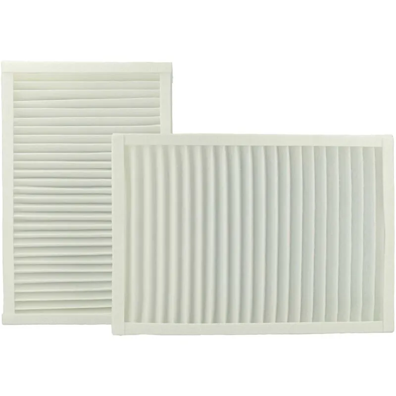 Vhbw - set di filtri (2 pezzi) sostituisce Viessmann 7543981 per unità di ventilazione - filtro aria di scarico (G4), filtro aria di mandata (F7)