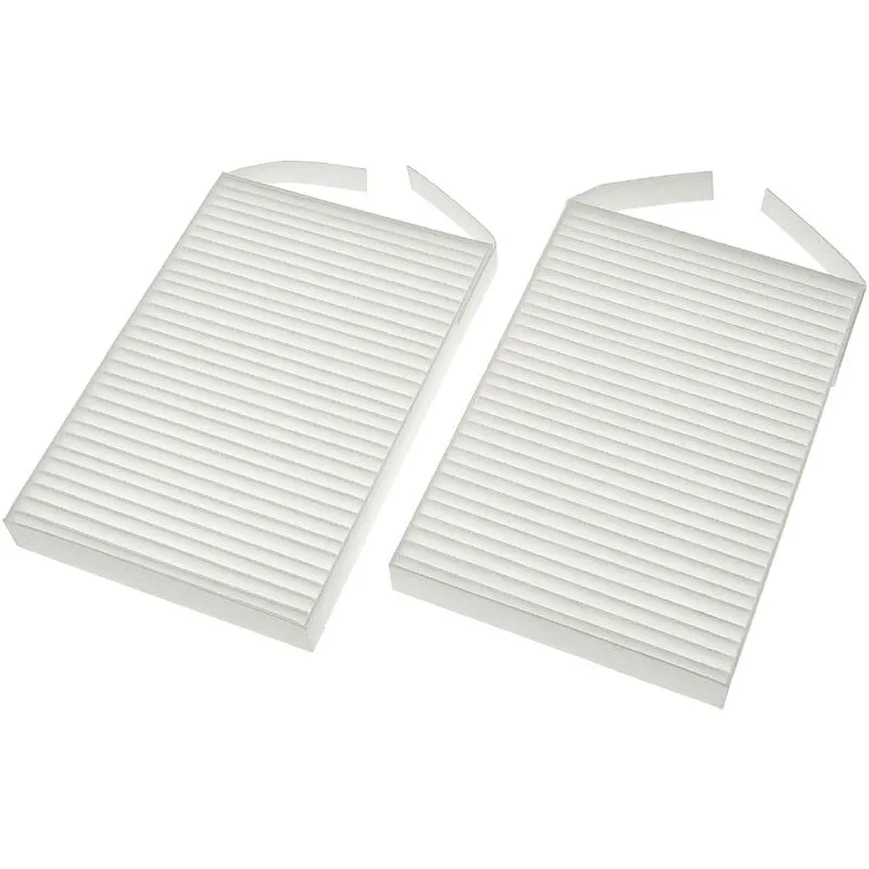 vhbw set di filtri sostituisce Wernig 527005400 per sistema di ventilazione - Filtri G4 / F7 (2 pzz.), 18 x 12 x 4 cm, bianco