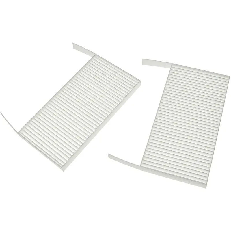 Vhbw - set di filtri compatibile con Wernig ca 70 sistema di ventilazione - Filtri G4 / F7 (2 pzz.), 19 x 10 x 3 cm, bianco