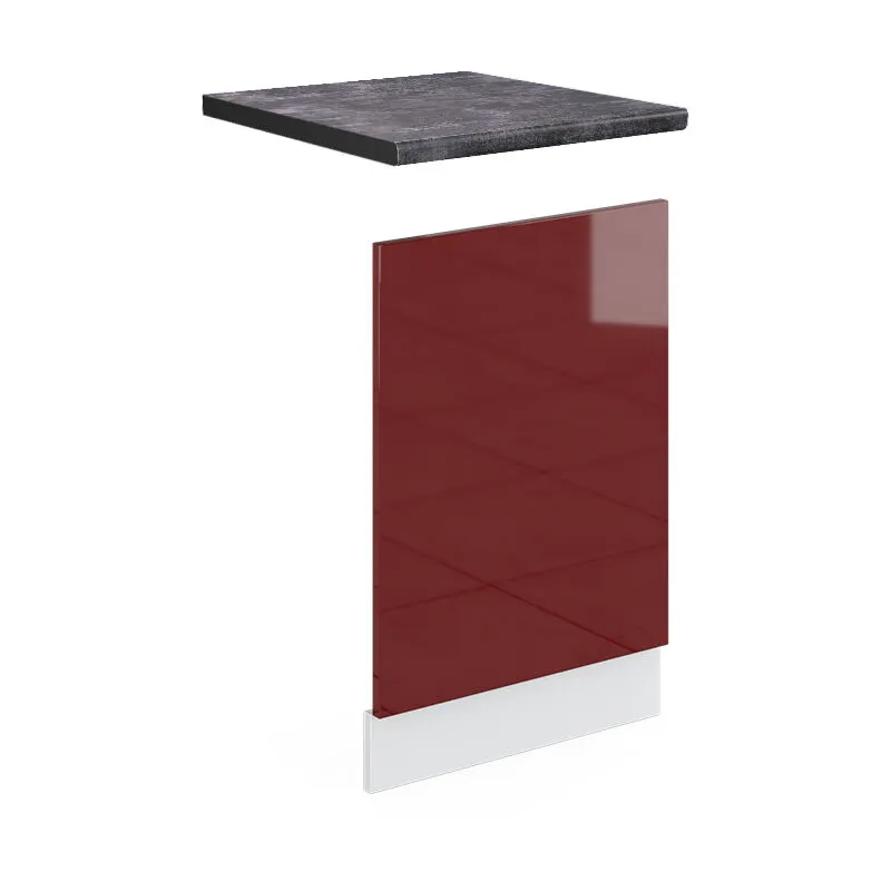  - Pannello frontale R-Line, Rosso bordeaux lucido, 45 cm , pl Antracite