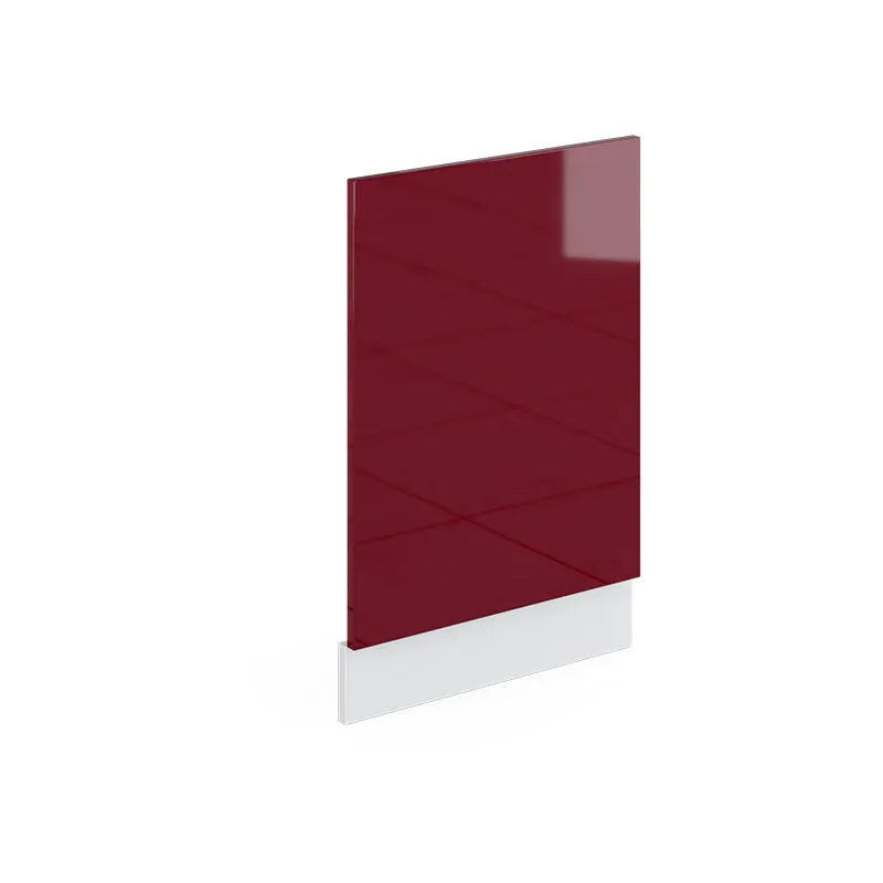 Pannello frontale R-Line, Rosso bordeaux lucido, 45 cm senza piano di lavoro, 