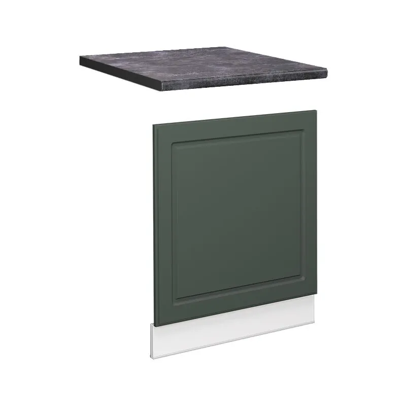  - Pannello frontale Fame-Line, Verde-oro Country House, 60 cm , pl Antracite