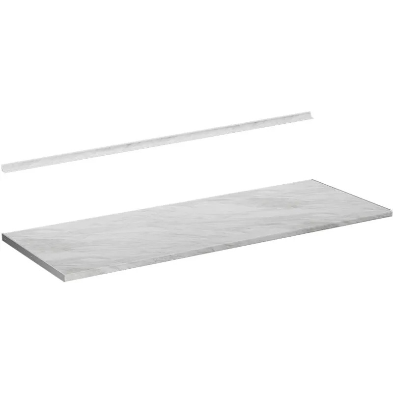  - Top cucina R-Line, Marmo bianco, 160 cm