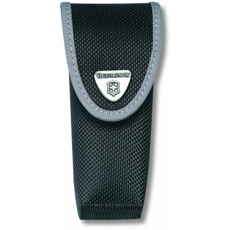  - Nylon Belt Pouch, chiusura a strappo, con passante per cintura, altezza 35 mm, 37 g, colore nero, 4.0547.3