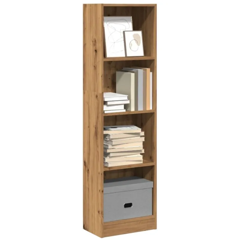 Libreria Rovere Artigianale 40x24x143 cm in Truciolato - Vidaxl