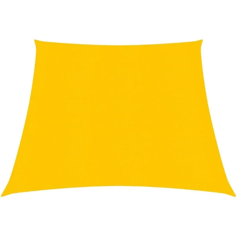 Vidaxl - Vela Parasole 160 g/m² Gialla 3/4x2 m in hdpe