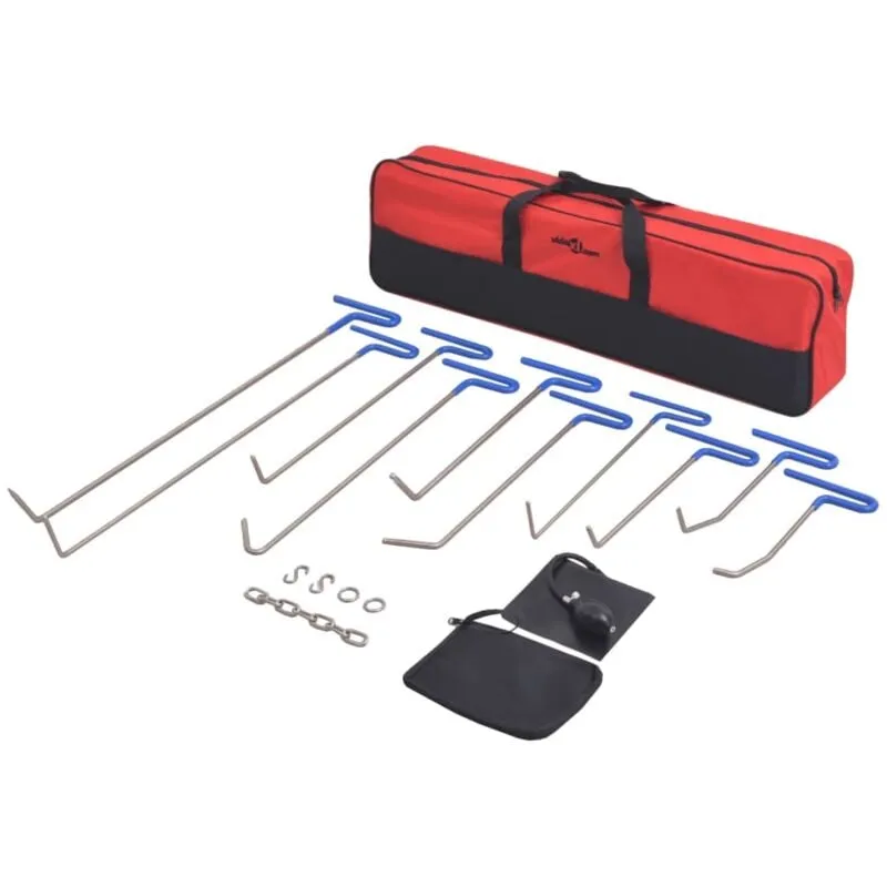 Set 16 pz Rimozione Ammaccature senza Verniciatura Acciaio Inox - Vidaxl