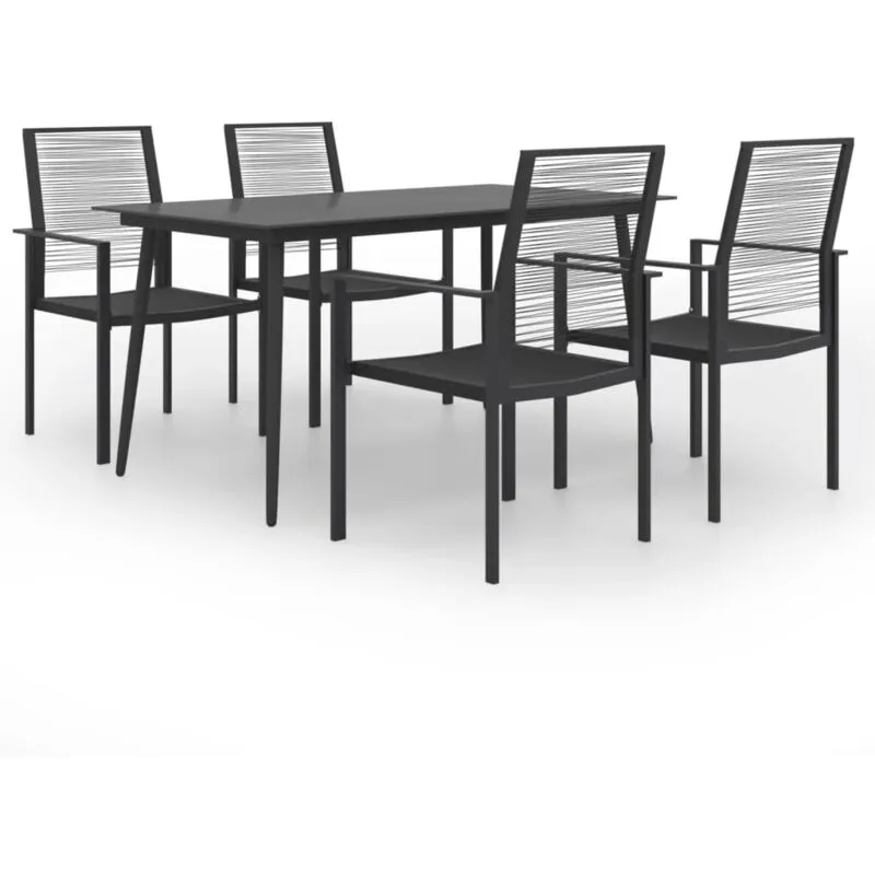 Set da Pranzo da Giardino 5 pz Vidaxl