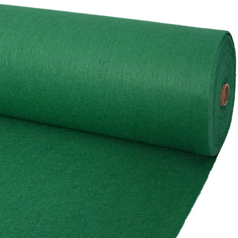 vidaXL Tappeto Piatto da Esposizione 1x24 m Verde