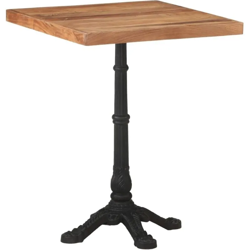 Vidaxl - Tavolo da Bistrot 60x60x76 cm in Legno Massello di Acacia