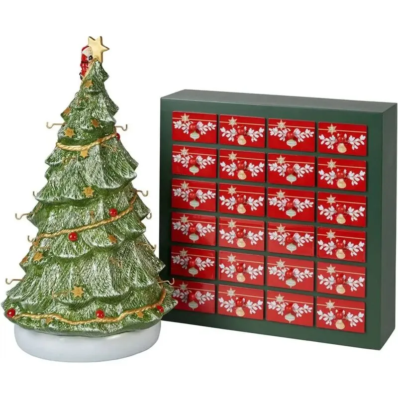 Villeroy&boch - Christmas Toy's Calendario dell'Avvento 3D Albero 25x32x43 cm