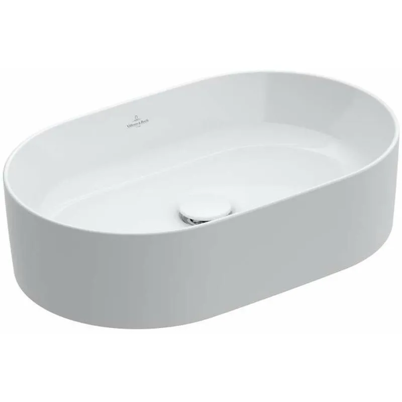 Villeroy&boch - Collaro - Lavabo da appoggio, 56x36 cm, bianco alpino 4A195601