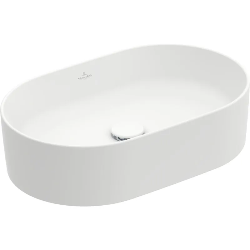 Villeroy&boch - Collaro lavabo da appoggio 560x360x145mm stone white ceramicplus