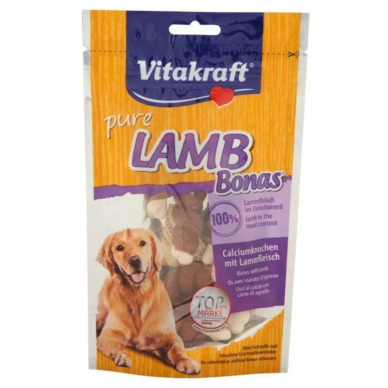  - lamb bonas ossi al calcio con carne di agnello 80 g