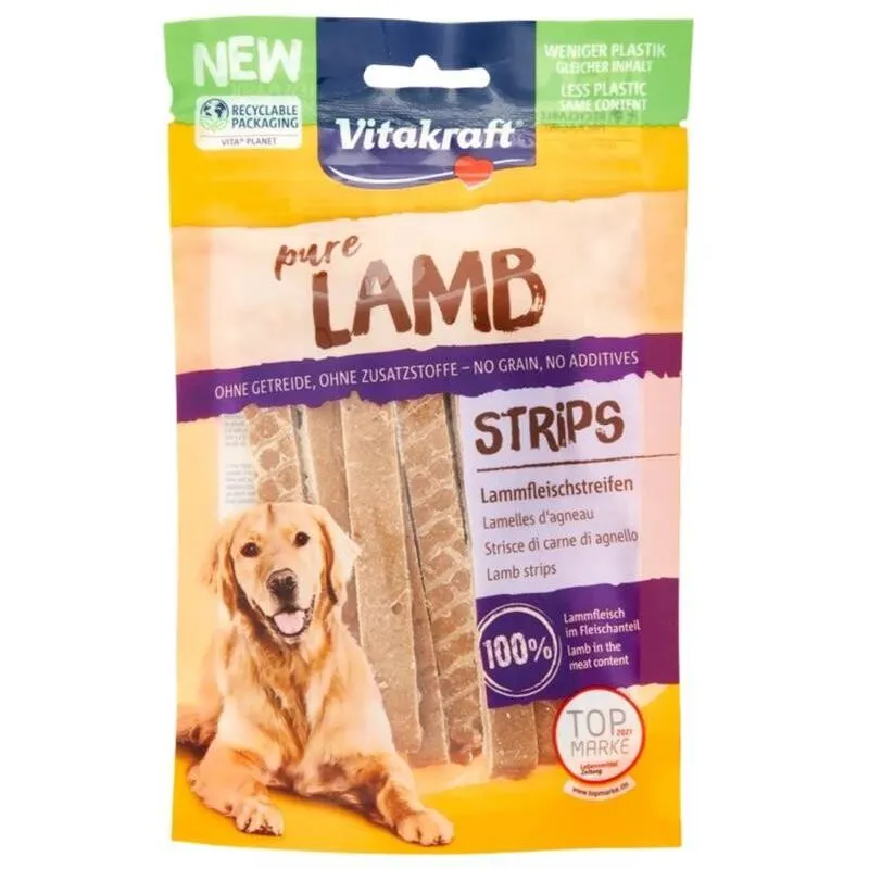  - pure lamb strips strisce di carne di agnello 80 gr