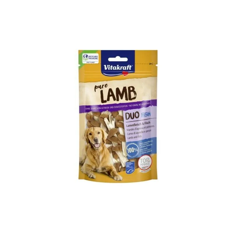  Snack Lamb Duo Da 80 Gr Agnello E Pesce