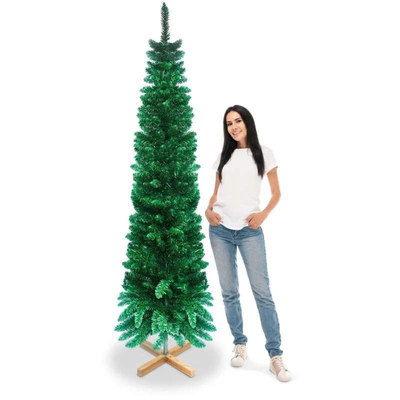 Frankystar - Vixen - Albero di Natale modello Slim ø64 x 210H, 470 rami