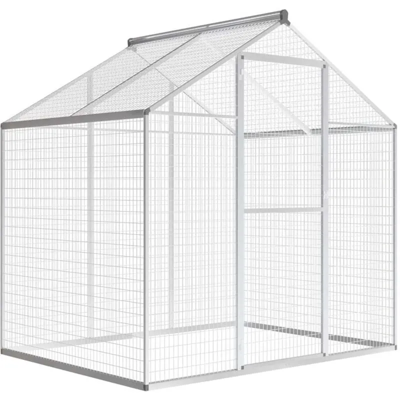 Voliera da Giardino in Alluminio 178x122x194 cm Vidaxl 17760