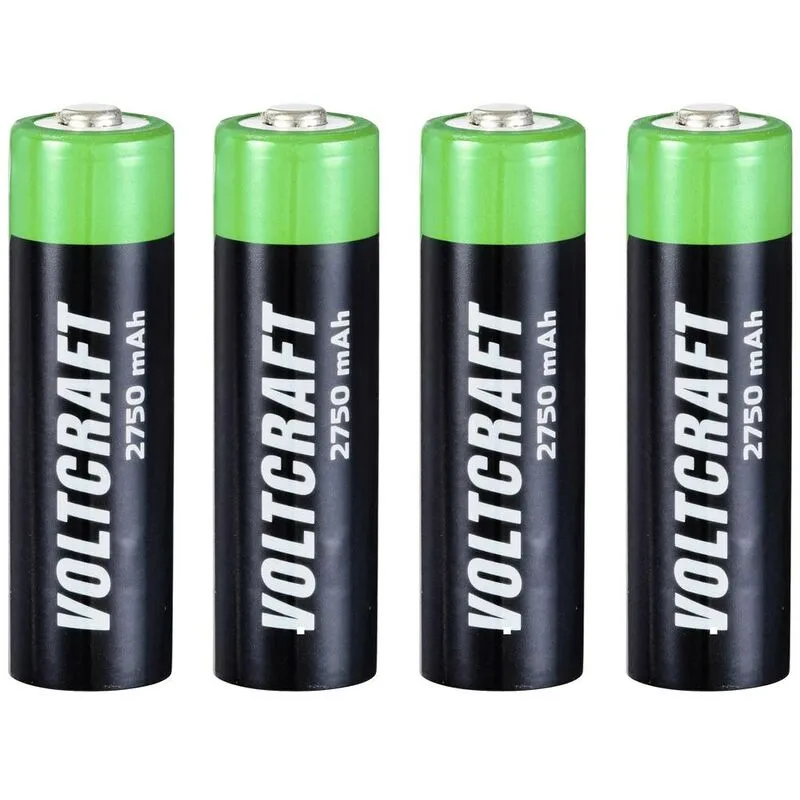 HR06 Batteria ricaricabile Stilo (aa) NiMH 2750 mAh 1.2 v 4 pz. - Voltcraft