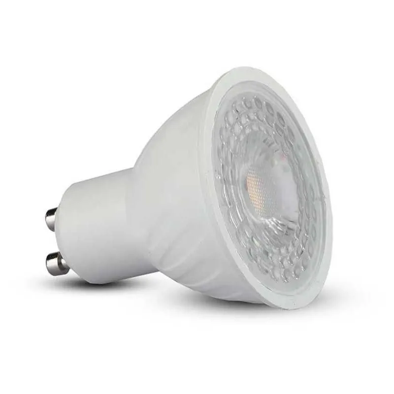 V-tac - pro VT-227D Lampadina spot led chip samsung smd 6W GU10 38° bianco naturale 4000K dimmerabile - sku 21196