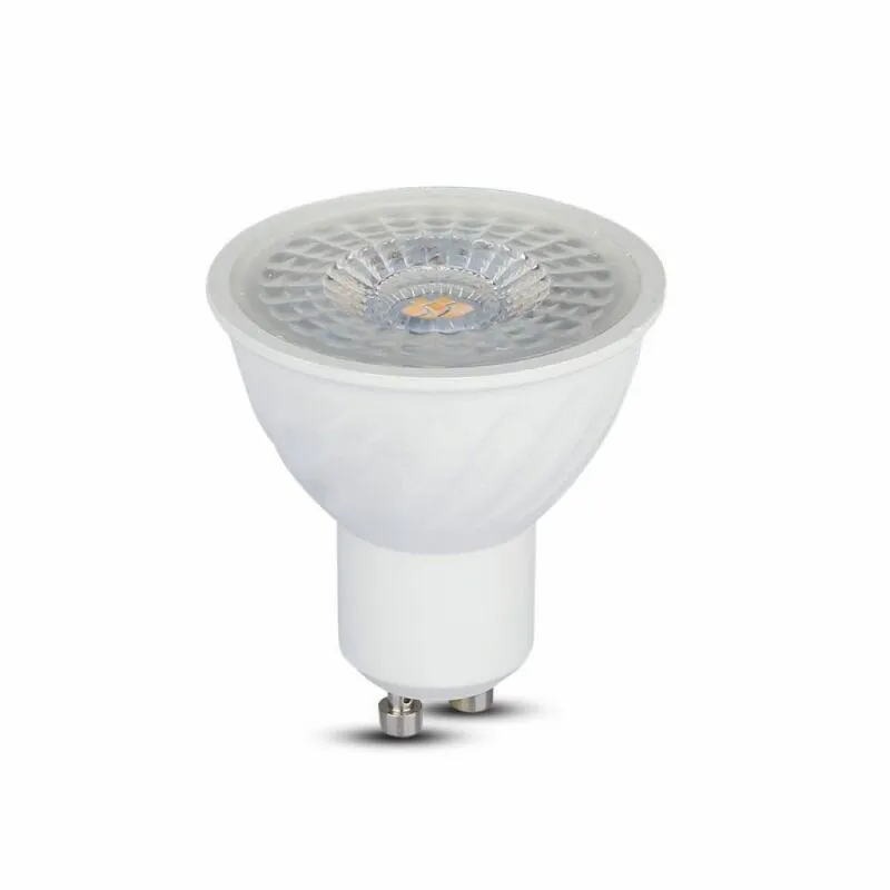 V-tac - pro VT-247D Lampadina spot led faretto chip samsung smd 6W dimmerabile GU10 bianco naturale 4000K - sku 21199