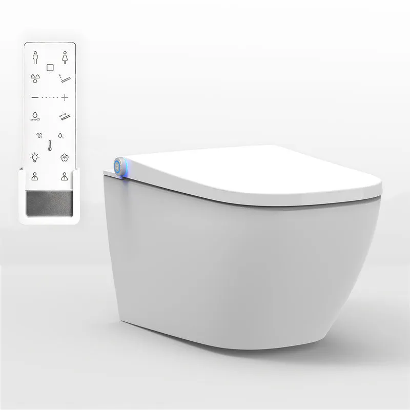 Wc con Bidet Integrato 1104 pro+  bianco - design squadrato - senza brida