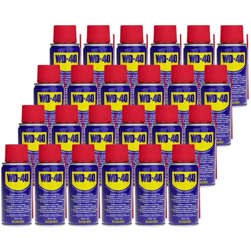 Olio lubrificante spray multiuso 100 ml 24 unità - Wd-40