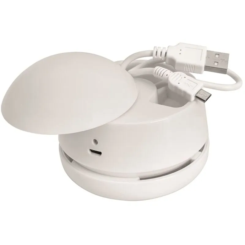 Aspirapolvere da Tavolo W2D2 20520200, Cucina, Bianco, 1 Stück wiederaufladbar - Wedo