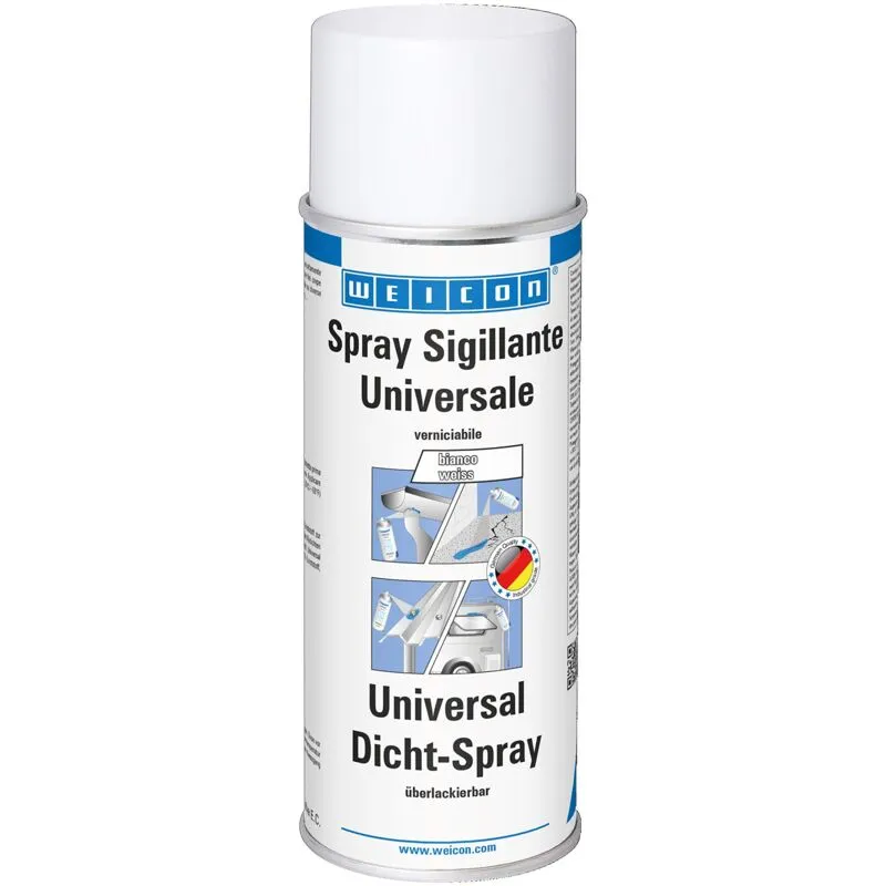  - Spray Sigillante Impermeabilizzante Universale bianco 400 ml - Plastica liquida impermeabile impermeabilizzante