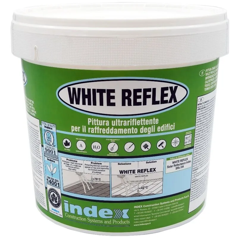 White reflex (bianco) pittura ad alta riflettivita' da 20 kg