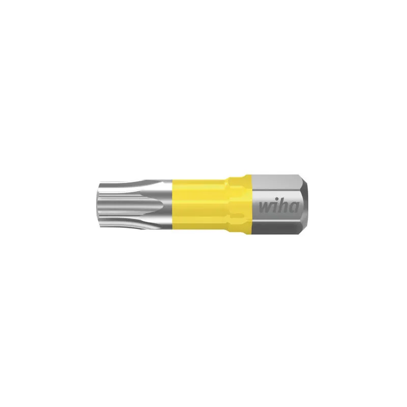 Set di inserti y 25 mm torx® (T10), 5 pz., 1/4' C6,3 in custodia (41591) - 