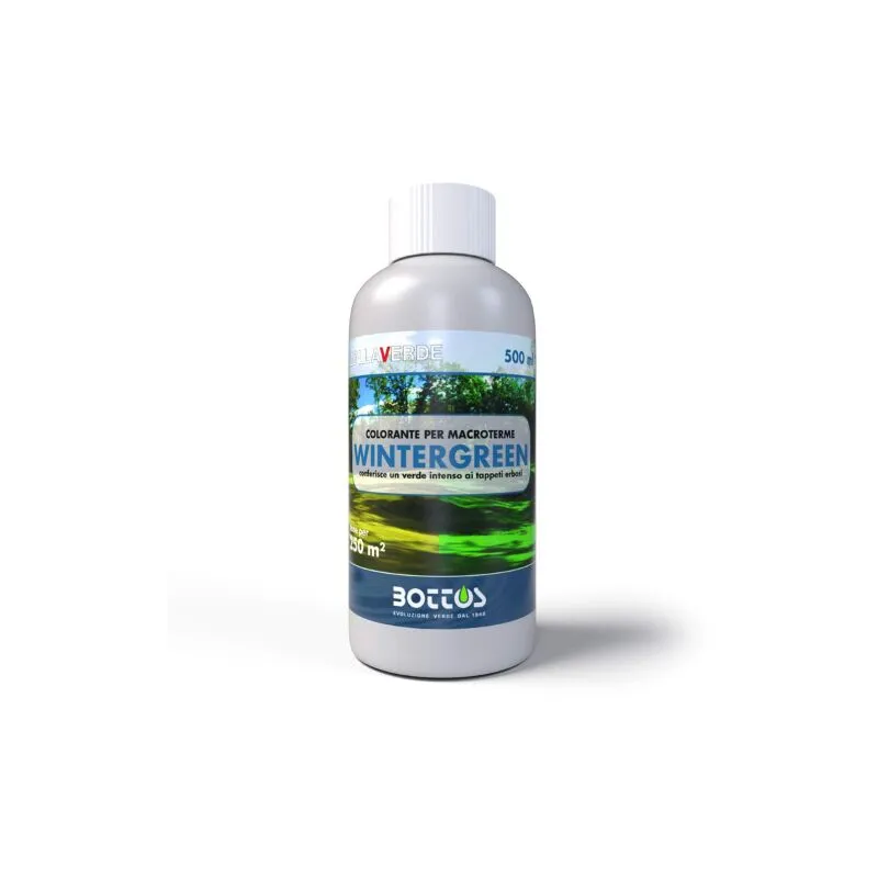 Bottos - Colorante verde Wintergreen macroterme 500 ml protezione antidisseccante