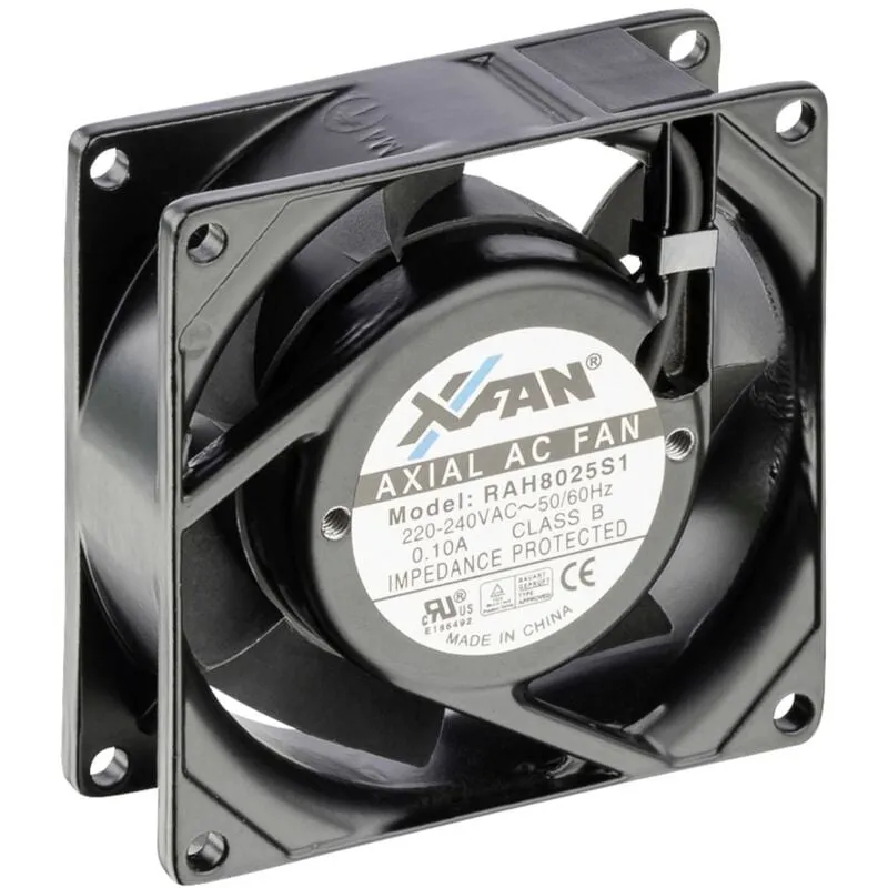 RAH8025S1 Ventola assiale 230 v/ac 24 m³/h (l x l x a) 80 x 80 x 25 mm - X-fan