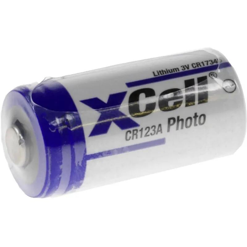 Xcell - photo123 Batteria per fotocamera CR-123A Litio 1550 mAh 3 v 1 pz.