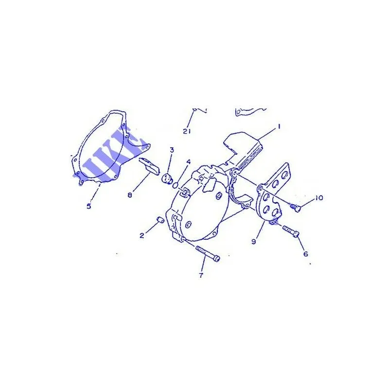  - 3SH-E5455-00 Guarnizione 1- tdr/tzr 125 91-94