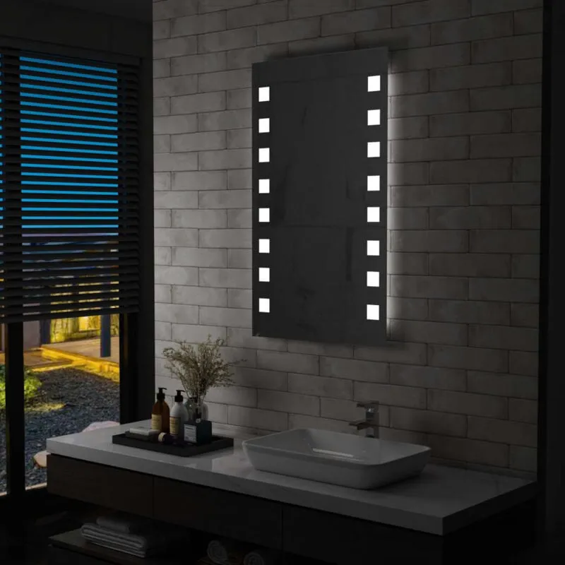 Furniture Limited - Specchio da Parete a led per Bagno 60x100 cm