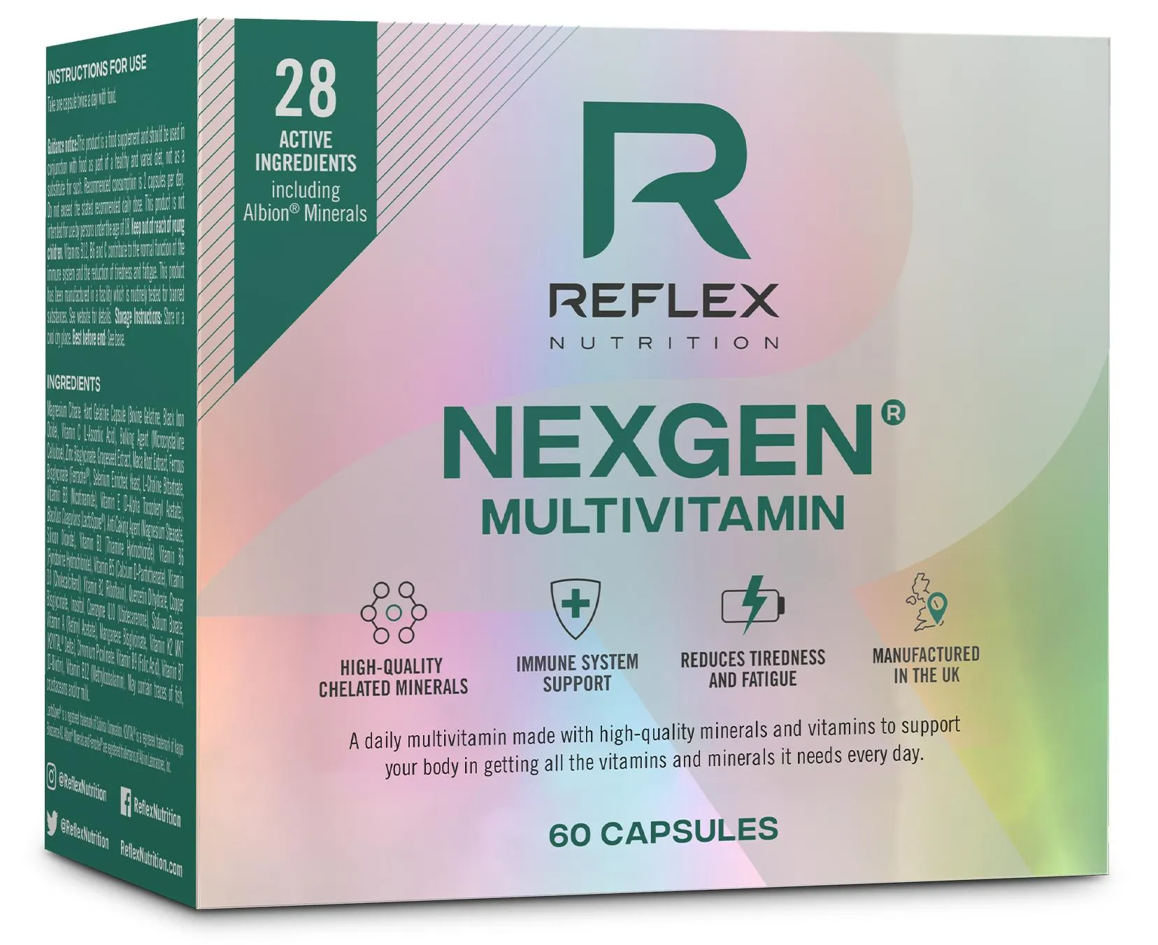  Nexgen Sports Multivitamin (60 Capsules)