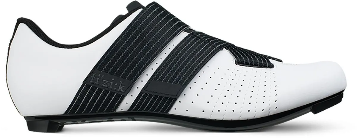  Tempo R5 Powerstrap Road Shoes, White/Black