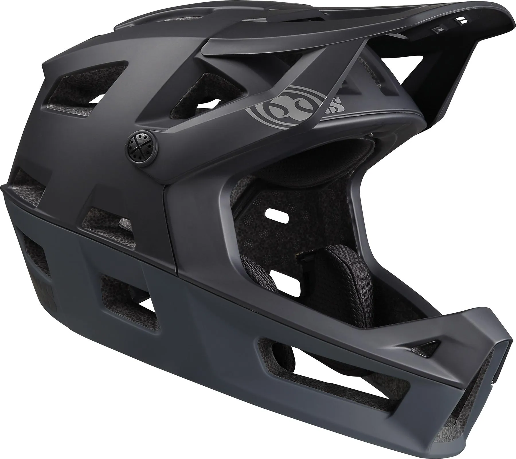  Trigger Full Face MTB Helmet, Black