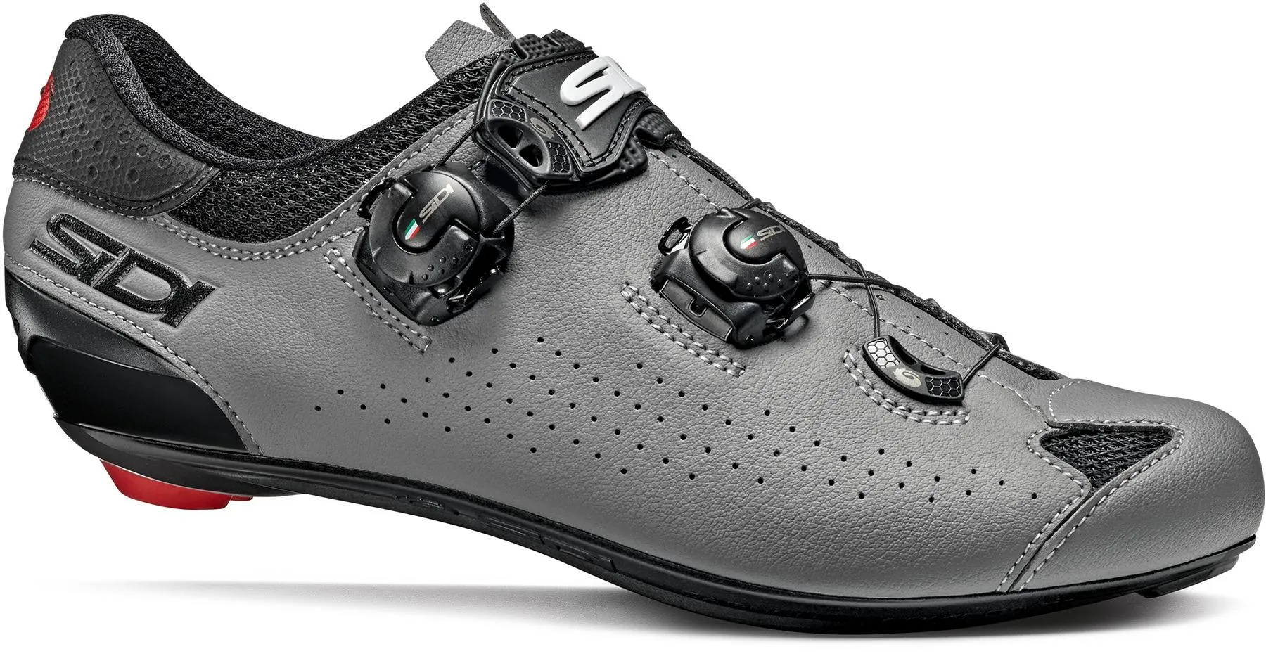  Genius 10 Road Shoes, Black/Grey