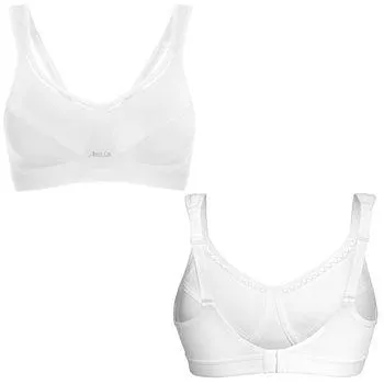  Classic Sports Bra, White