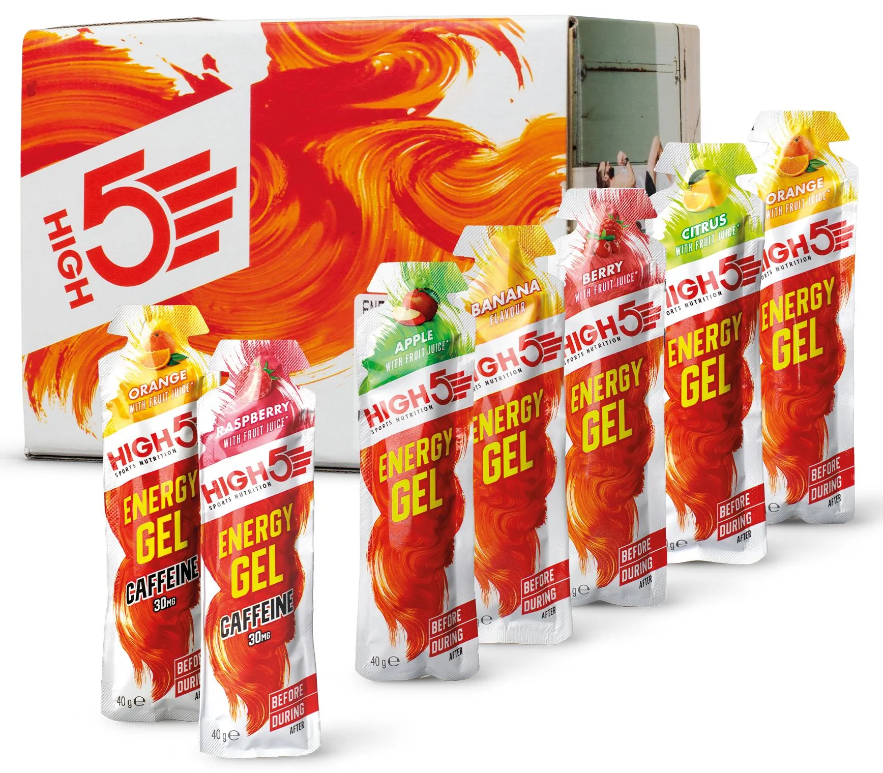  Energy Gels Variety Box 38g x 20