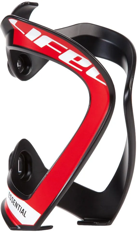  Essential One-Piece Matte Bottle Cage, Red